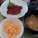 Gorudenreikusukantorikurabu - 和の膳 焼き物、小鉢、味噌汁