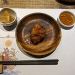 寿司・中国料理 福禄寿 - お通しは2種