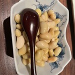 銀座 真田 - 長野県上田市名物のお豆「こうじいらず」の煮物