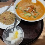 梅蘭 - 担々麺セット