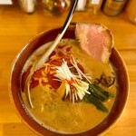 担々麺 麺山椒 - 担々麺(辛さ4、痺れ5)