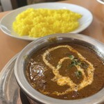 シシュマハル - マトンカレー（ランチ、ご飯少なめ）