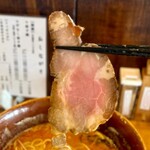 担々麺 麺山椒 - チャーシューがめちゃうまい！