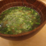 鮨 さいとう - 味噌汁