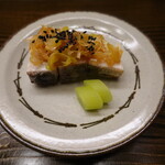 片折 - 柳鰆、千舎糖(ちしゃとう)の味噌漬け