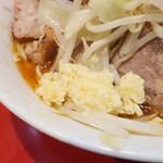 ラーメン二郎 - ニンニク少し