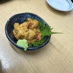 お食事処 たねいち - 小鉢のウニ1500円