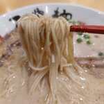 三豊麺 - 中細のストレート麺