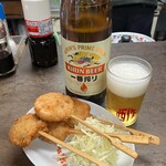西作酒店 - 瓶ビールと串カツ