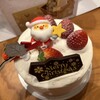 パティスリー ル シエル - 料理写真:シンプルに砂糖サンタ、苺、チョコプレート！！