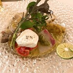 Antica osteria BACIO - 前菜盛り合わせ