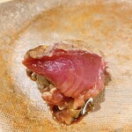 うを徳 - 氷見産 まよい鰹　藁炙り