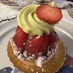 コーヒーパーラー ヒルトップ - いちごのタルト