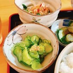 キッチン食堂　城山 - きゅうりもみ