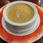 Manchinrou Tenshimpo - 海老入りとうもろこしスープ