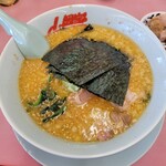 ラーメン山岡家 - 特製味噌ラーメン背脂