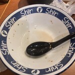 博多らーめん Shin-Shin - スープ完食