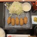 あだたらSKYレストラン - 料理写真:カキフライ定食