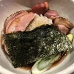 鴨出汁中華蕎麦 麺屋yoshiki - 最上鴨の年越しつけそば+小ライス