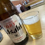 大はし - スーパードライ中瓶