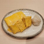 手打ちそば そばしき - だし巻き玉子