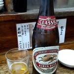 豚の味珍 - キリンラガー瓶ビール　600円