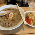 ジャンプラーメン - 半チャーハン