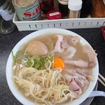 佐賀ラーメン いちげん。 - 麺はこんな感じ