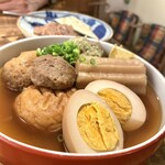 山形料理と地酒 こあら - おでん５点盛り（※一品サービス）