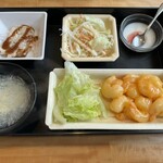 長楽 - 海老マヨ定食
