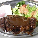 キッチンとん - ロースかつ　１２５０円