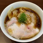 Tomonomoto - 醤油らーめん+ワンタン