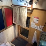 とらふぐ亭 新宿本店 - とらふぐ亭さん入り口
                                
                                6時半からスタートだったけど
                                
                                もう2組くらい入っていた。
                                
                                年末はずーっと満席。景気良くなったんかな？