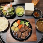 長太屋 - 松阪牛鉄コロステーキ御膳