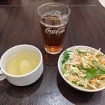 youshokukicchinshato- - スープ・サラダ・ドリンク♪
