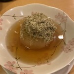 Motsuyaki Sanchou - 大根煮 200円。