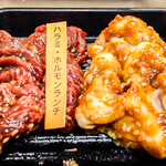 Yakiniku Horumon Takeyan - 土・日・祝限定 ハラミ・ホルモンランチ（1,078円）