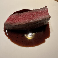 前芝料理店 - なにわ牛クリ炭火焼き