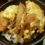 Tonkatsu Ma Mezon - かつ鍋定食をカツ丼に