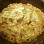 Tonkatsu Ma Mezon - かつ鍋定食アップ