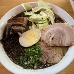 熊本らーめん 育元 - 育元ラーメン（1080円）