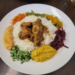 サンライズレストラン - スリランカ　チキンカレーライス
