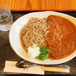 芹生茶屋 - 香味カレーおろしそば1,000円