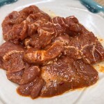 焼肉・定食・冷麺 味楽苑 - 豚カシラ ピリ辛 660円