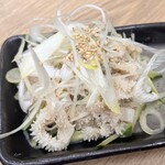 焼肉・定食・冷麺 味楽苑 - 白センマイ刺し770円