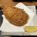 食堂 こめ寅 - アジフライ