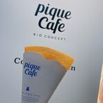 Gelato pique cafe bio concept - 