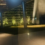 apothéose - ウェイティングルームからの眺め(屋外パーティーも出来そうな広さです。)