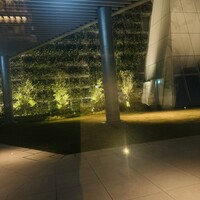 apothéose - ウェイティングルームからの眺め(屋外パーティーも出来そうな広さです。)