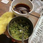 一条流がんこ総本家分家四谷荒木町 - 辛味噌と青唐